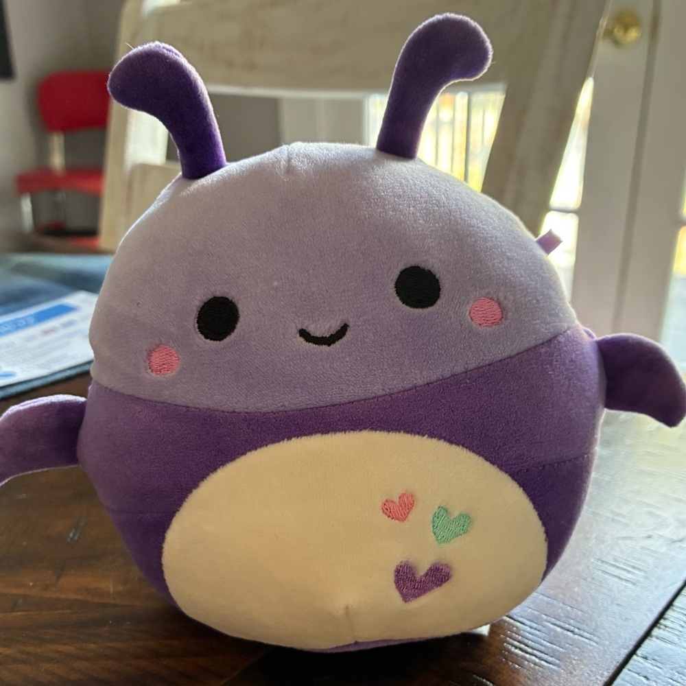 Axel the Purple Beetle Squishmallow